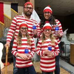 Where's Waldo at the Halloween celebration - Kid Zone Child Care Center